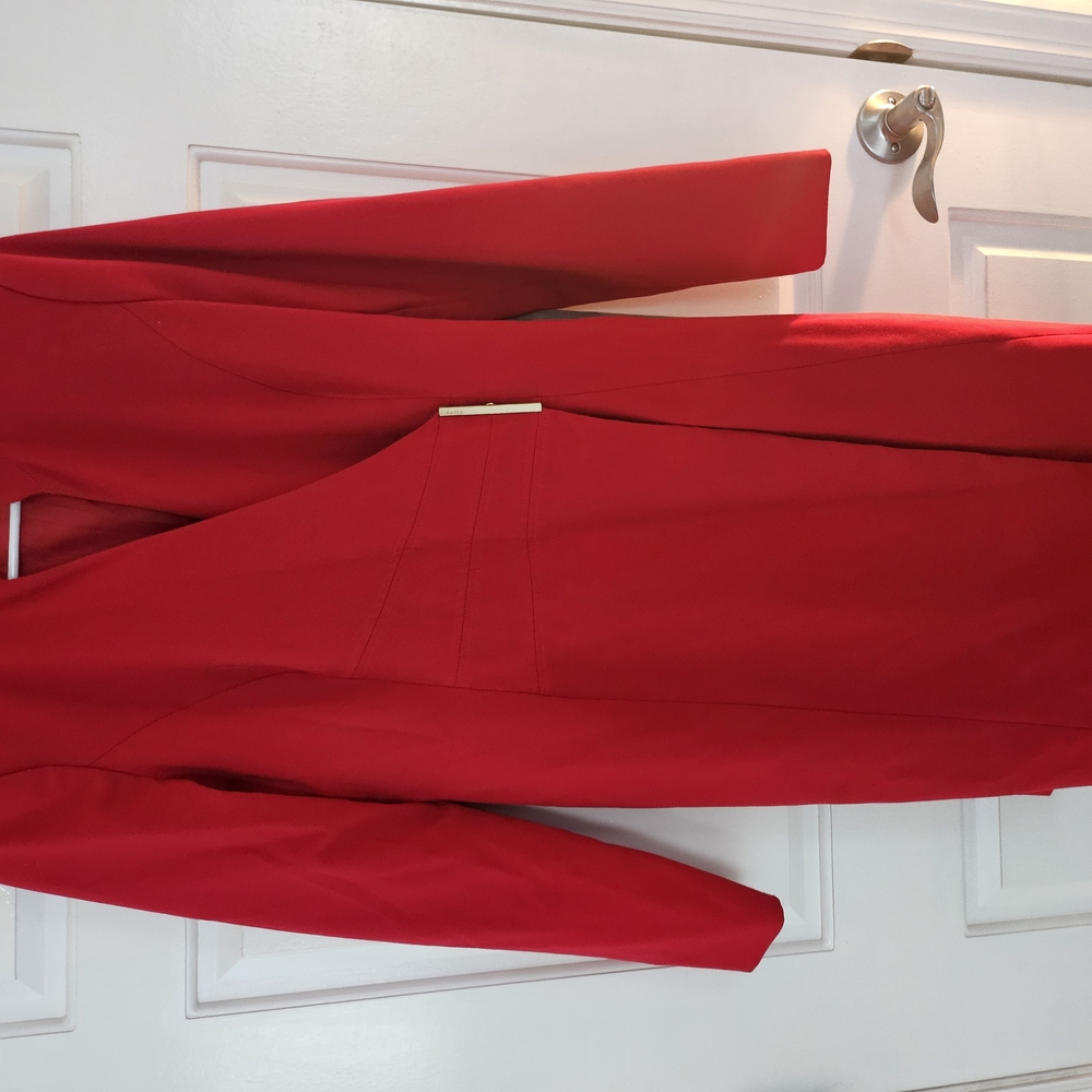 Calvin Klein Vibrant Red Jacket